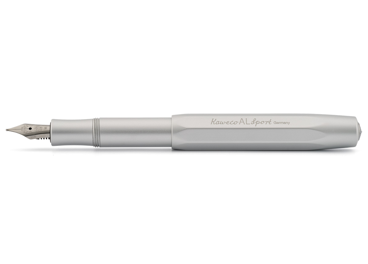 KAWECO AL SPORT FOUNTAIN PEN SILVER M (0089) 